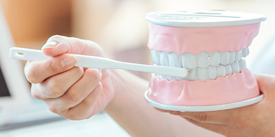 ブラッシング指導