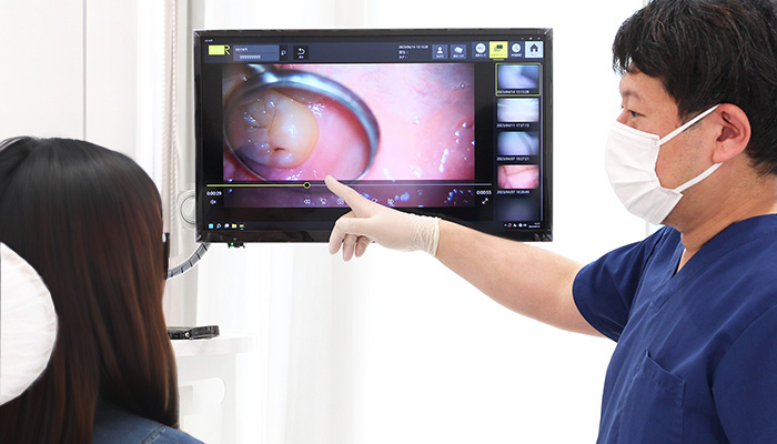 映像を見ながら納得の説明